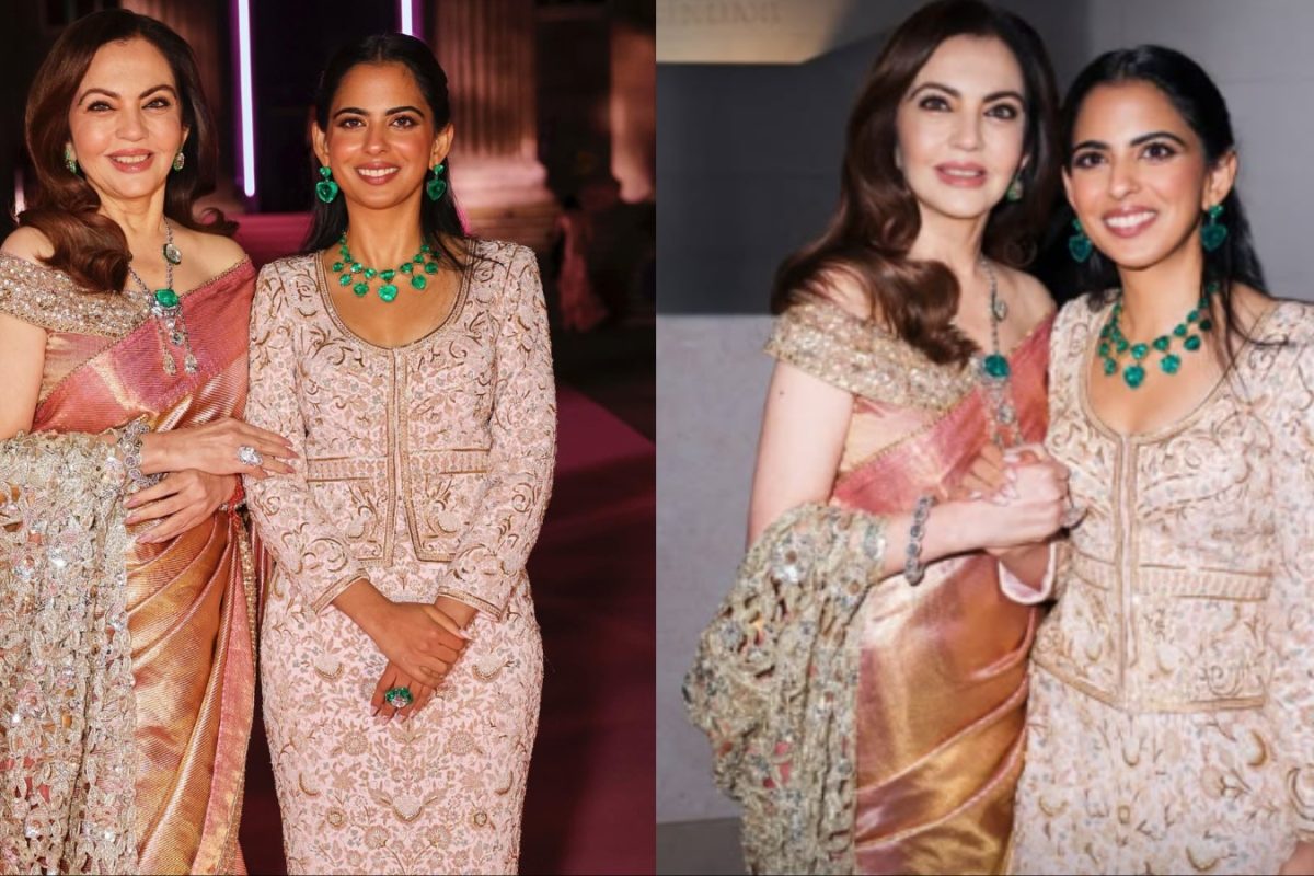 Nita Ambani Attends British Museum’s Annual Pink Ball To Support Co-Chair Isha Ambani
