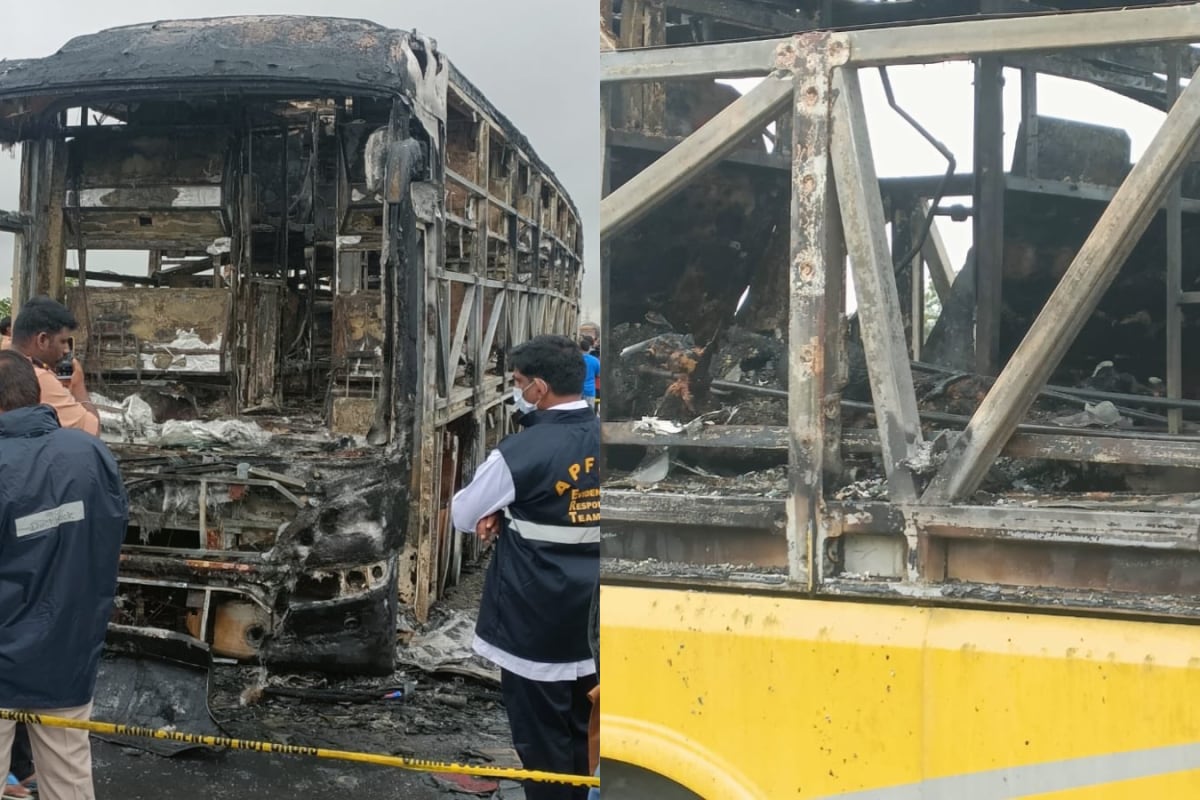 ‘Doors Jammed, We Broke Windows’: Survivors Share Horrific Kurnool Bus Fire