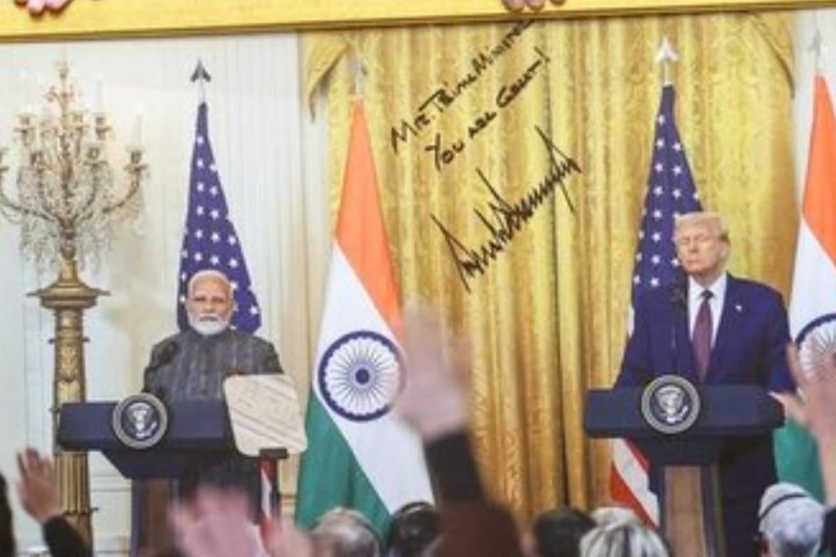 ‘Mr Prime Minister…’: Trump’s Message To PM Modi Inscribed On Framed Photo Given By Sergio Gor