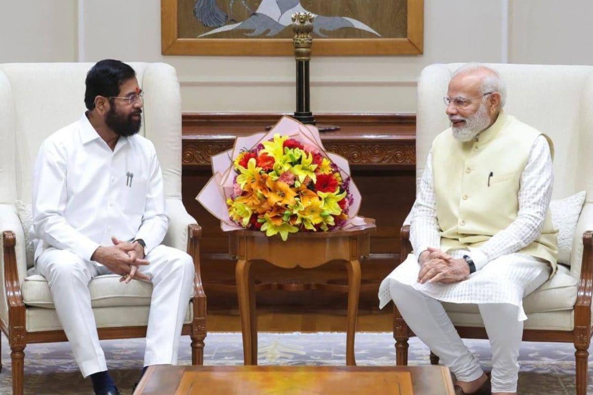 ‘Not Just PM, But Head Of NDA Family’: Eknath Shinde Meets PM Modi In Delhi