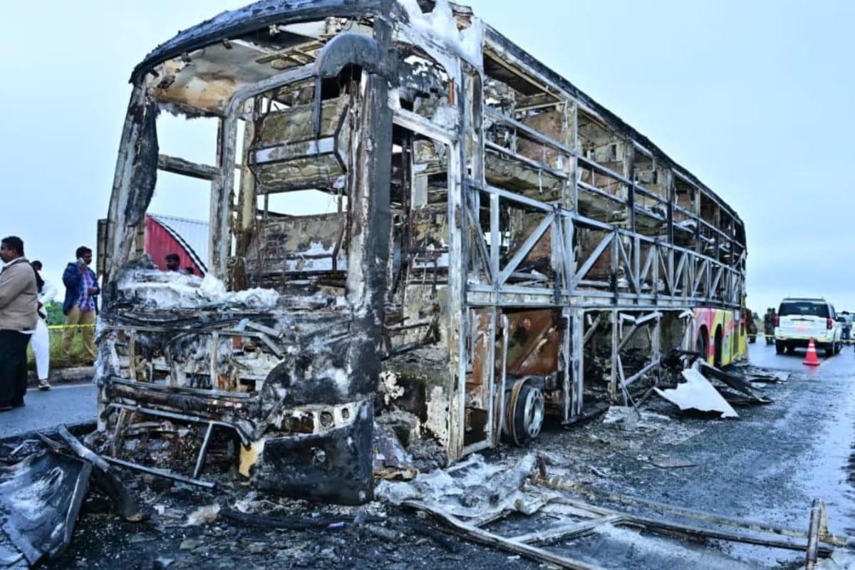 Kurnool Tragedy: How Did The Bengaluru-Hyderabad Bus Catch Fire After Colliding With A Bike