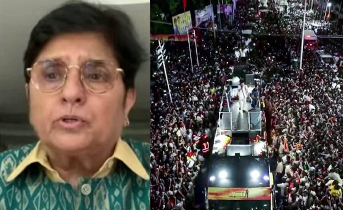 “Such Tragedies Are Totally Avoidable”: Kiran Bedi To NDTV On Karur Stampede