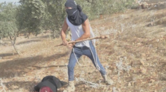 Palestinian woman in hospital after being clubbed by masked Israeli settler