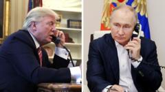 Trump says he will meet Putin in Hungary for Ukraine talks after ‘very productive’ call