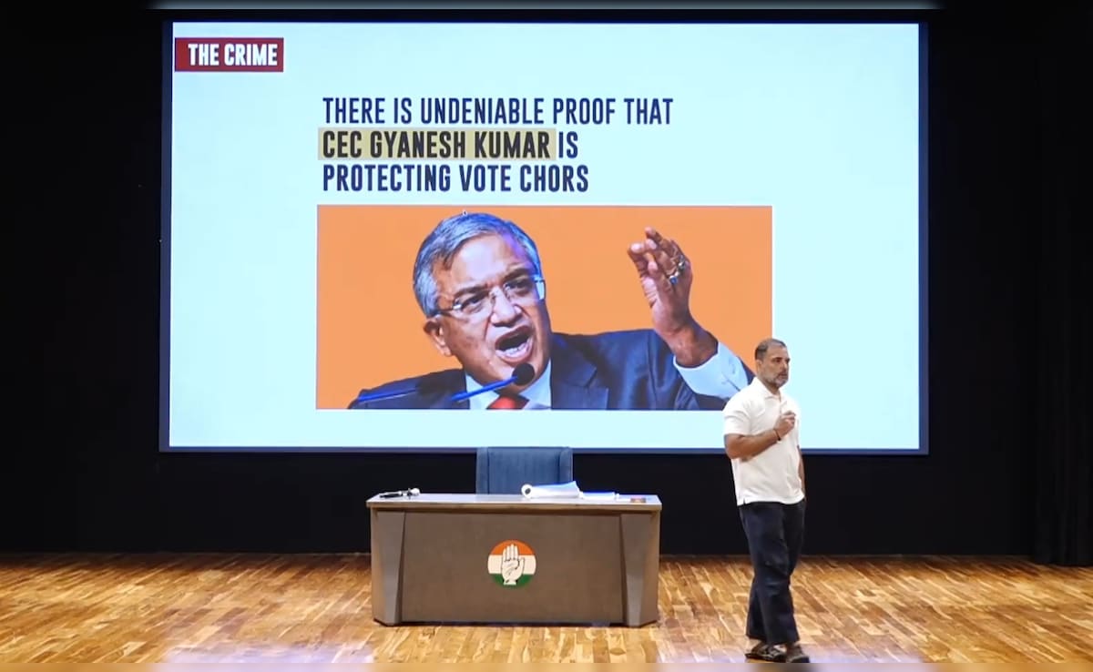 ‘Vote Chori’ A Sham: BJP Slams Rahul Gandhi Over Bihar’s Final Voter List