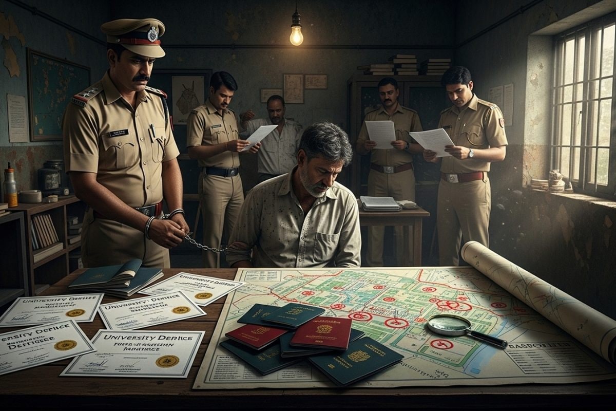 Mumbai Man Who Posed As BARC Scientist Arrested; Fake Degrees, Passports, 14 Maps Found