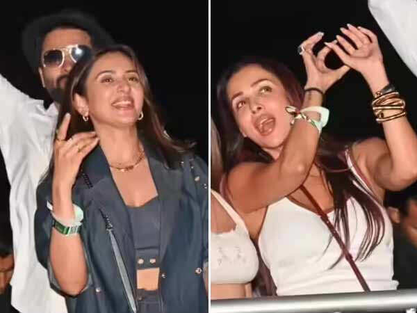 Photos: Malaika Arora Rakul Preet Singh and More Clicked at Enrique Iglesiasâ Mumbai Concert