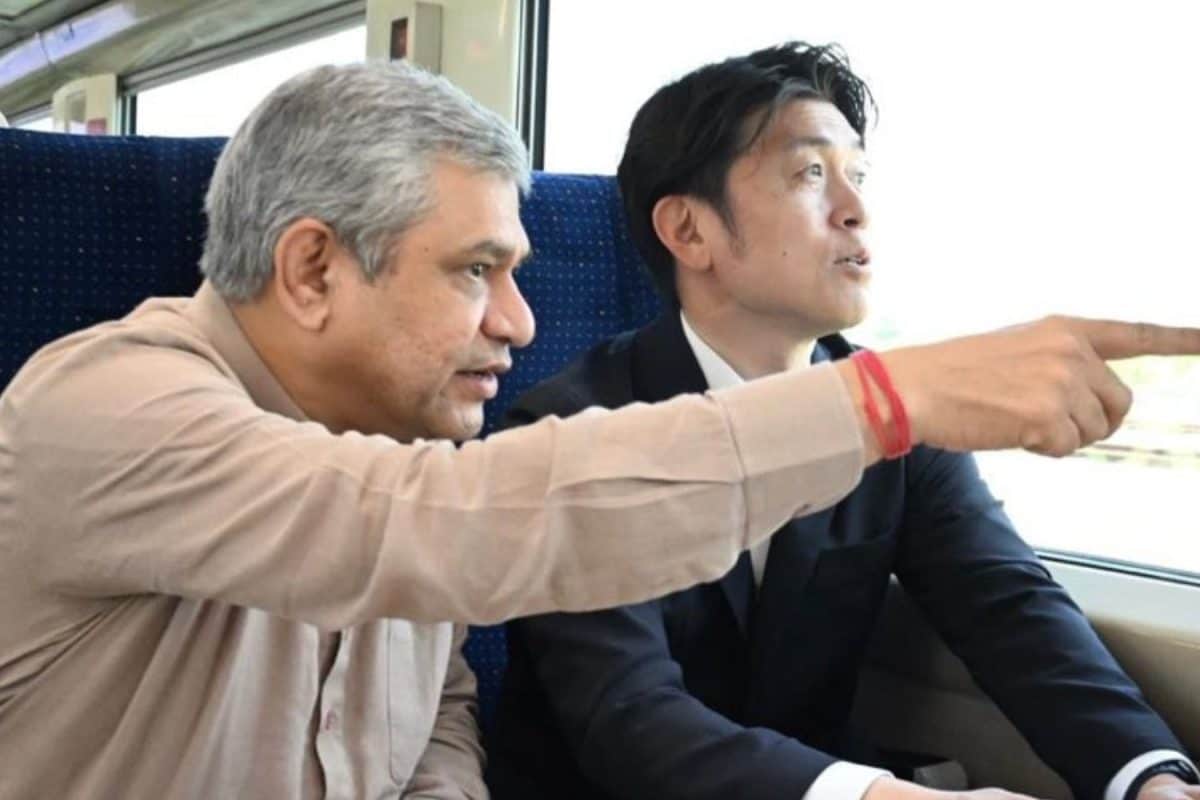 Garba Welcome To Bullet Train’s Surat Station Visit: Japanese Minister Shows Collaboration’s On Track