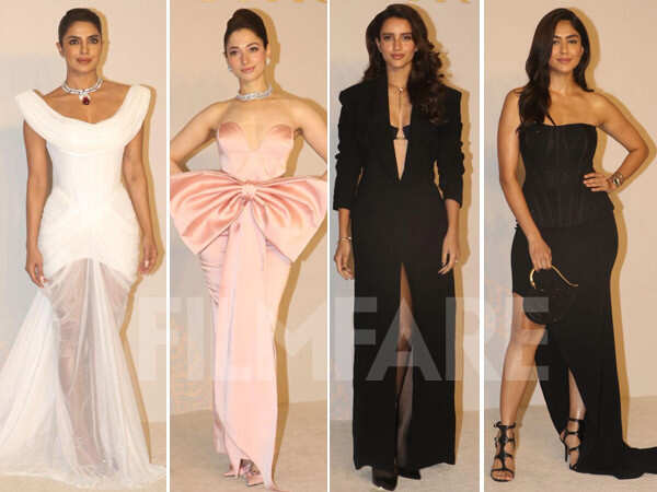 Priyanka Chopra Jonas Triptii Dimri and More Attend Bvlgaris Fashion Event