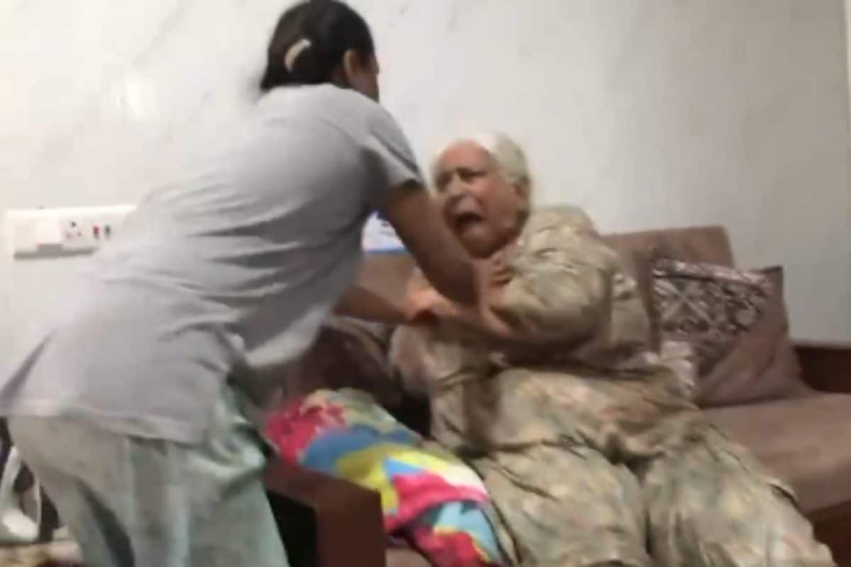 ‘Mumma, Don’t Do It’: Son Pleads As Punjab Woman Beats Elderly Mother-In-Law At Home