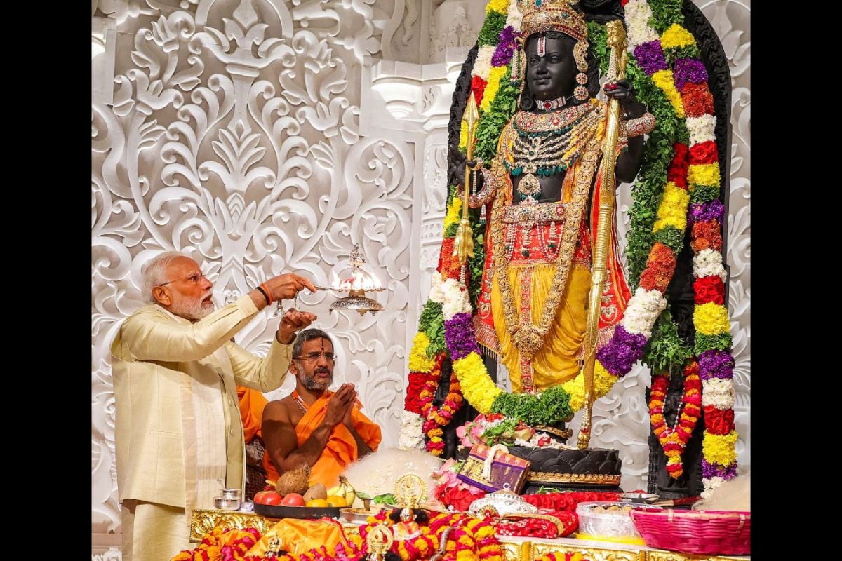 Ayodhya Ram Temple’s Final Phase Nears Completion As PM Modi Set To Hoist Ceremonial Flag