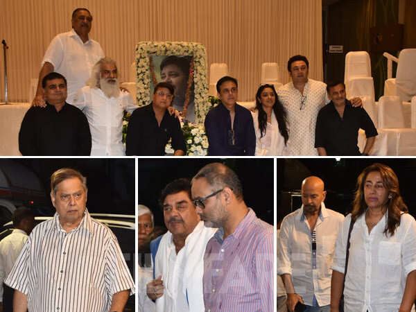 Photos: Celebs Turn Up for Late Satish Shahs Prayer Meet in Mumbai