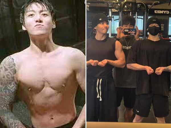 PHOTOS: BTSâ Jungkook Sets Social Media Ablaze With His Powerful Physique