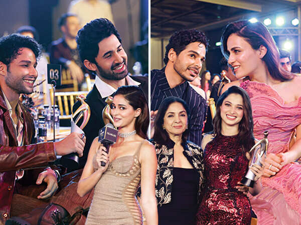 Round-Up Of The Blenders Pride Packaged Drinking Water Filmfare Glamour and Style Awards 2025