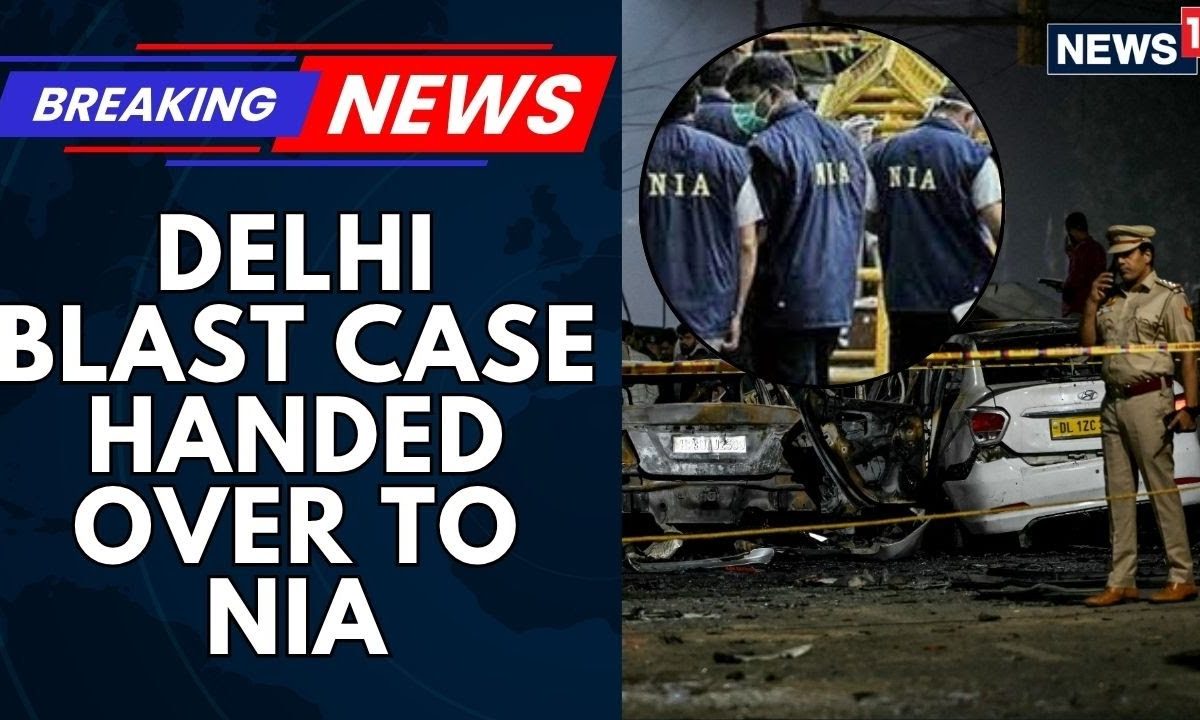 Delhi Terror Blast Case Handed Over to NIA | Probe to Be Led by National Agency | News18