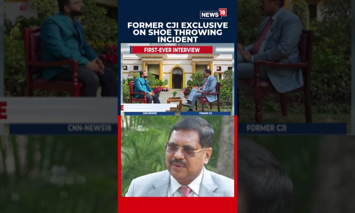 Upbringing Guided My Response: Former CJI BR Gavai On Shoe-Throwing Incident | N18S