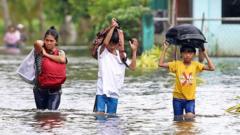 Storm declared ‘super typhoon’ as it hits Philippines