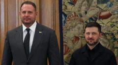 Ukraine anti-corruption agents search office of Zelensky’s top adviser