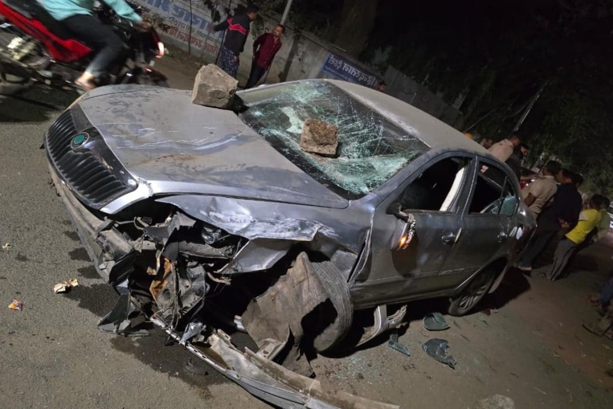 Drunk Driver Rams Into 6 Vehicles In Maharashtra’s Sangli; Several Injured