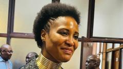 The ex-president’s daughter who faces terror-related charges