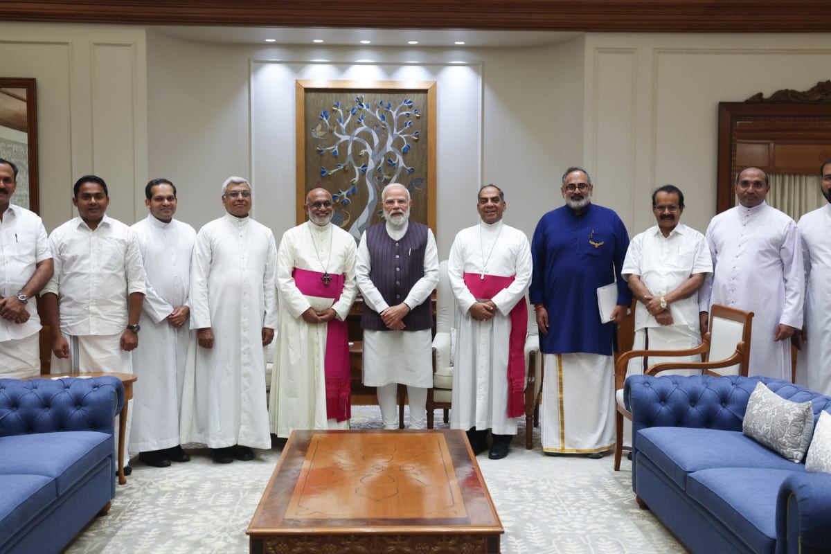 PM Modi Meets Syro-Malabar Bishops, Discusses Community Welfare