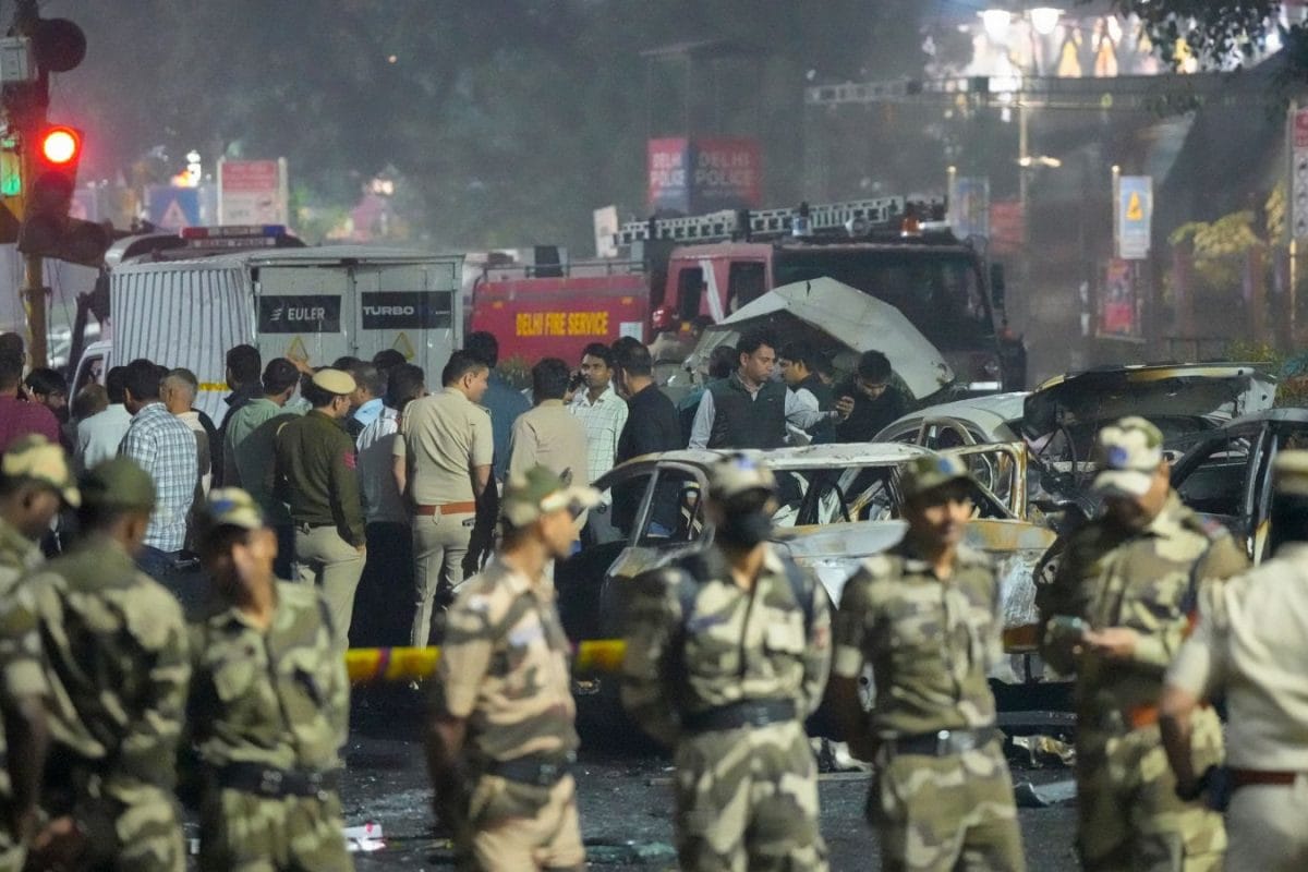 India On High Alert After 8 People Die In Car Blast Outside Delhi’s Red Fort Metro