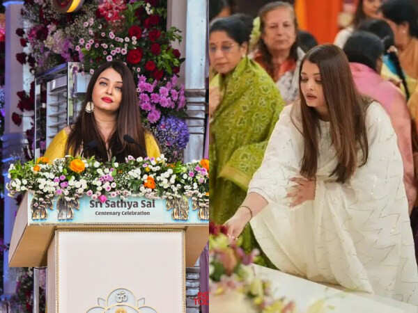 Aishwarya Rai Bachchan Gives a Moving Speech on Unity and Love