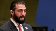 Syria’s Sharaa arrives in US for Trump talks after sanctions lifted