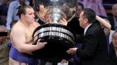 Ukraine’s Aonishiki becomes sumo champion in Japan
