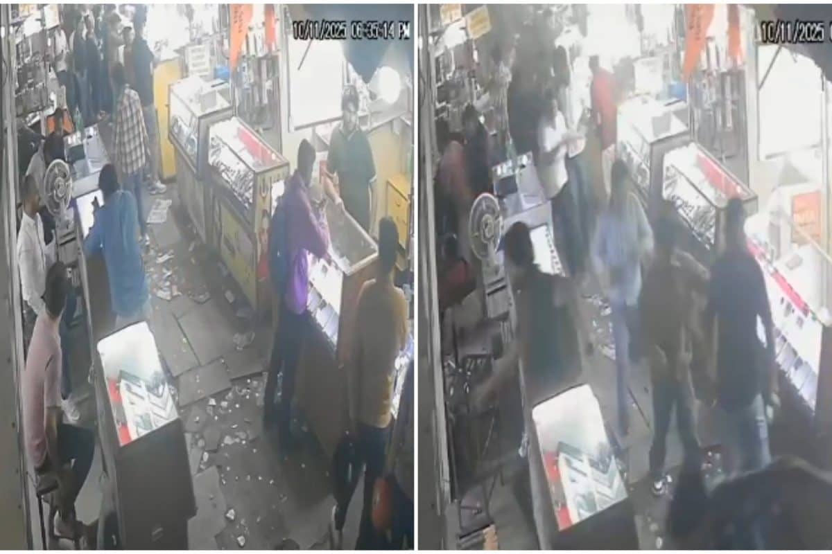 Delhi Red Fort Blast: New CCTV Shows Buildings Shake, People Run In Panic