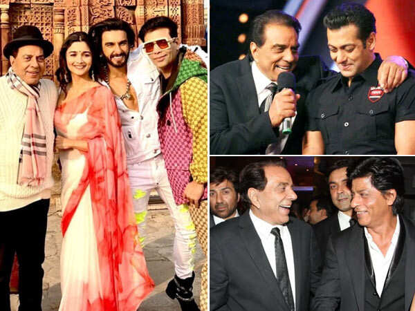 Photos: Dharmendraâs Unforgettable Moments With Bollywood Celebs