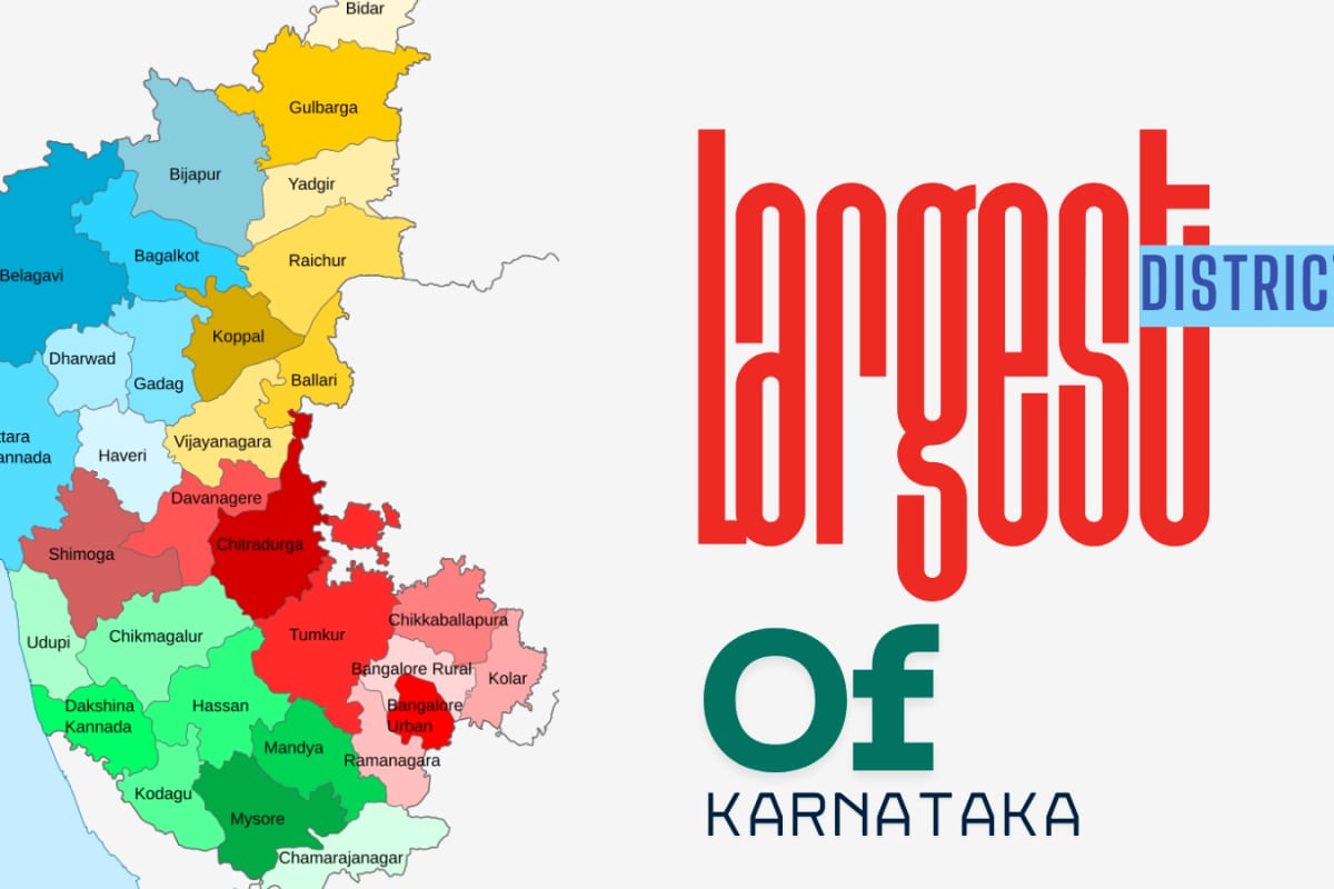 General Knowledge: Do You Know Which Is The Largest District In Karnataka?