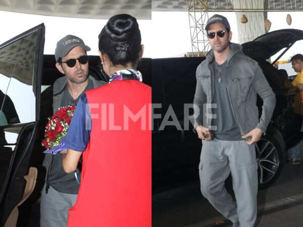 Photos: Hrithik Roshan Flaunts His Casual Style at The Airport