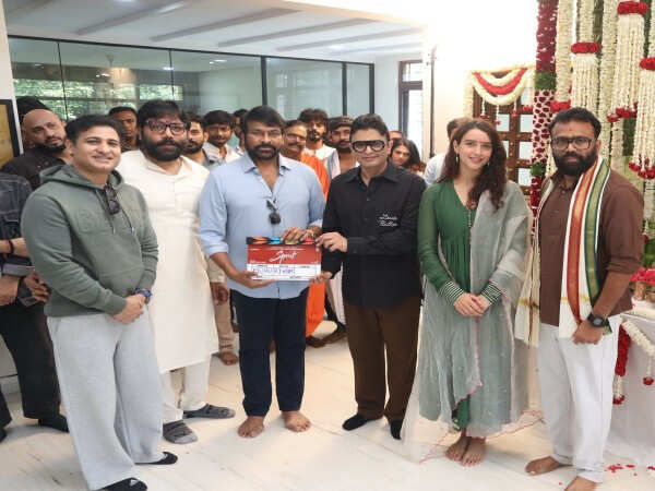 Prabhas Sandeep Reddy Vangaâs Film Spirit Commences Shooting
