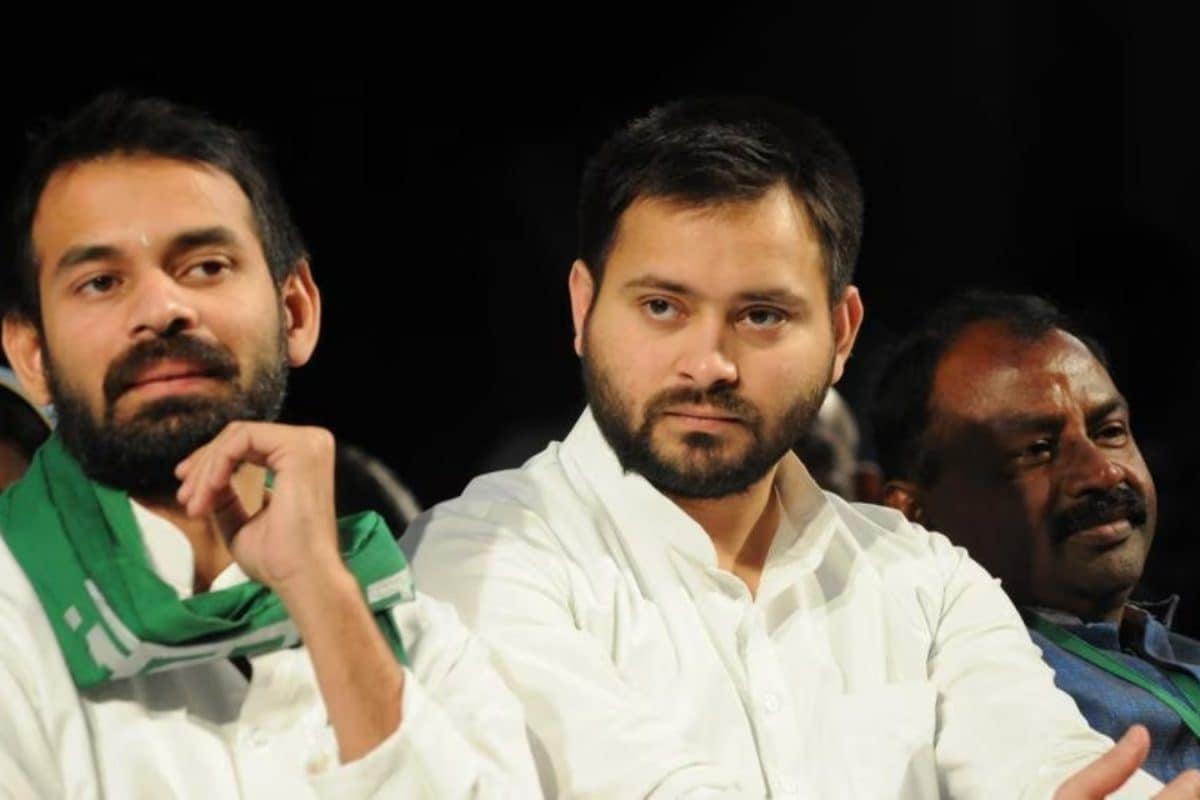 Estranged Brothers Tej Pratap And Tejashwi Cross Paths In Bihar Poll Season. This Happens Next…