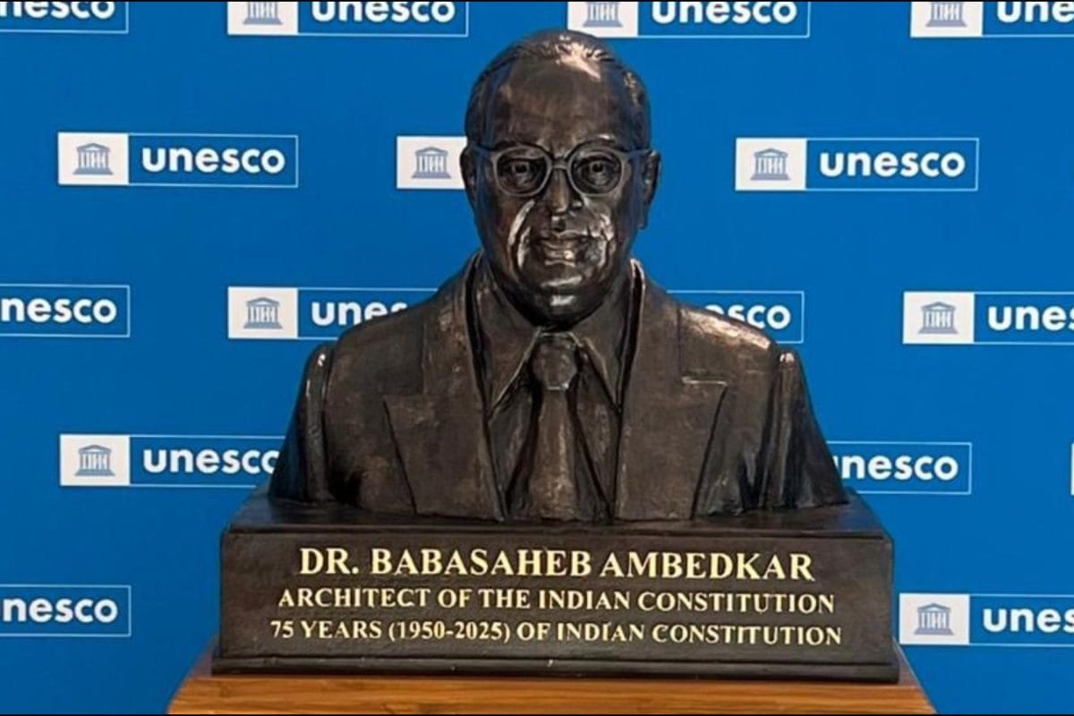 PM Modi Lauds Unveiling Of Ambedkar’s Bust At UNESCO HQ In Paris, Calls It ‘Fitting Tribute’