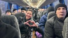 ‘Never give up’: Belarusian prisoners celebrate release after US lifts sanctions