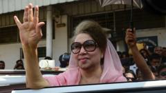 Bangladesh’s first female prime minister Khaleda Zia dies aged 80 Bangladesh’s first female prime minister Khaleda Zia dies aged 80