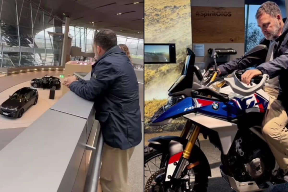 ‘Manufacturing Is Declining’: Rahul Gandhi Visits BMW Plant In Germany, Praises Indian Engineering