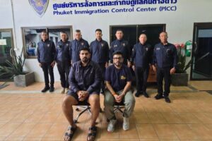 New Photo Shows Luthra Brothers At Phuket Immigration Control Centre After Detention In Thailand