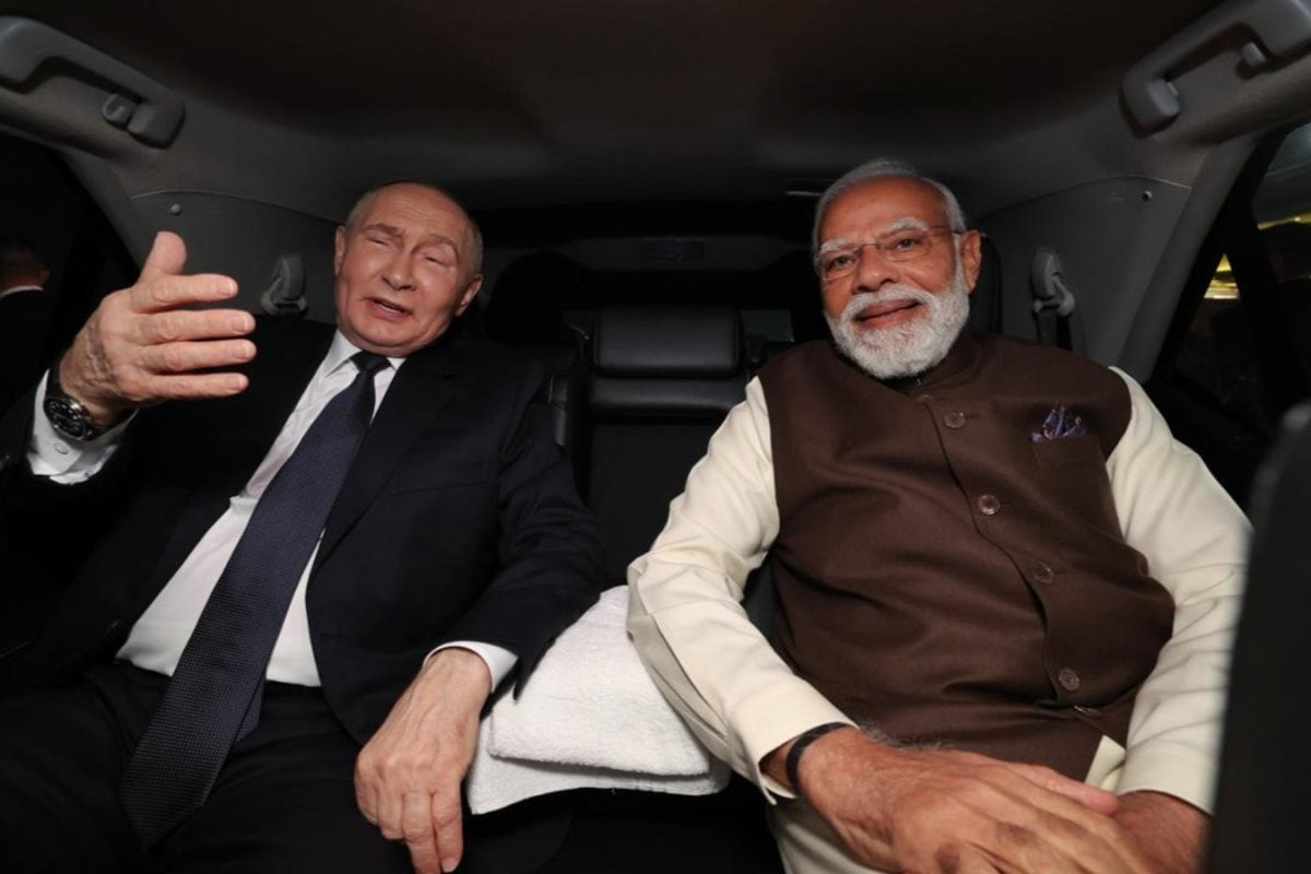 PM Modi, President Putin Share Ride: Protocol Takes Backseat With Power-Packed Carpool