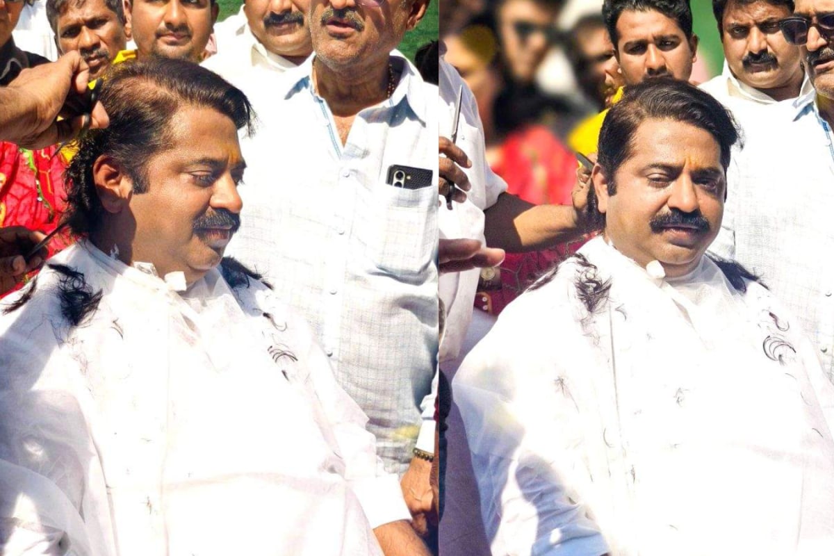 BJP Leader Gets First Haircut In 4 Years After Fixing Ghatkopar Water Crisis | Video