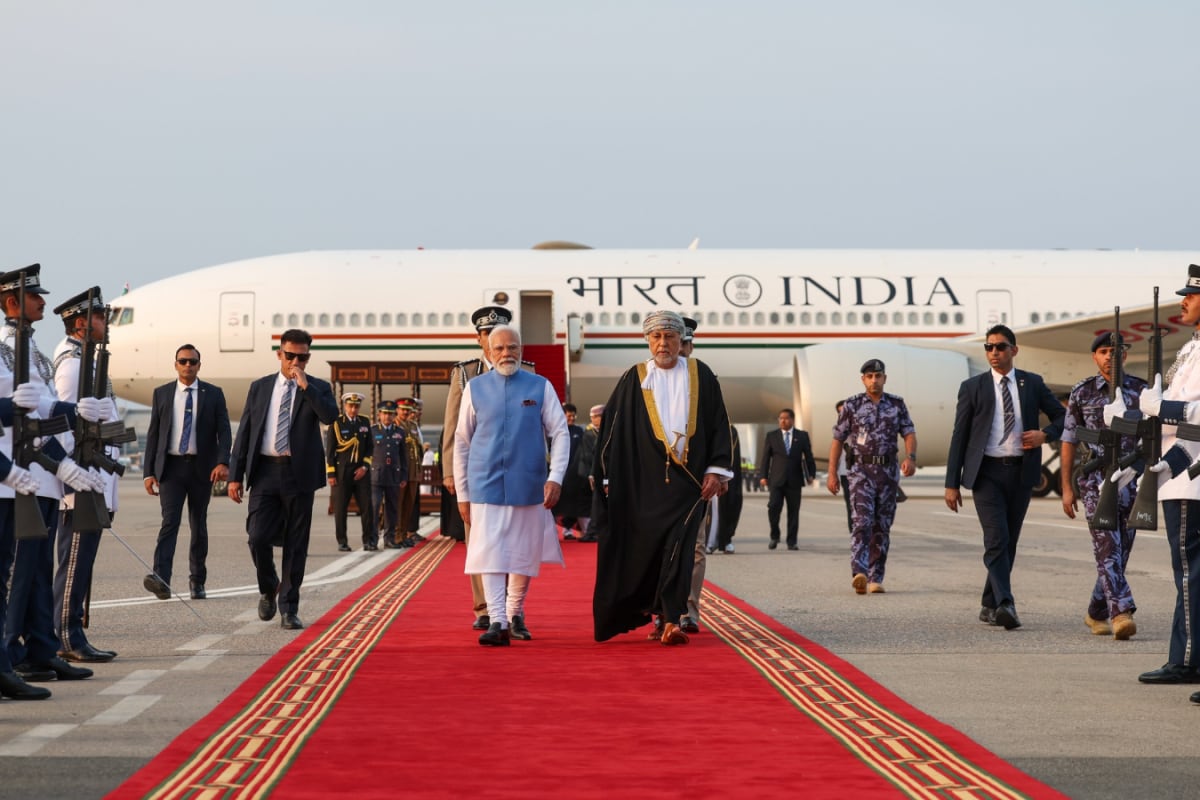 ‘Land Of Enduring Friendship’: PM Modi Reaches Oman On Final Leg Of Three-Nation Visit