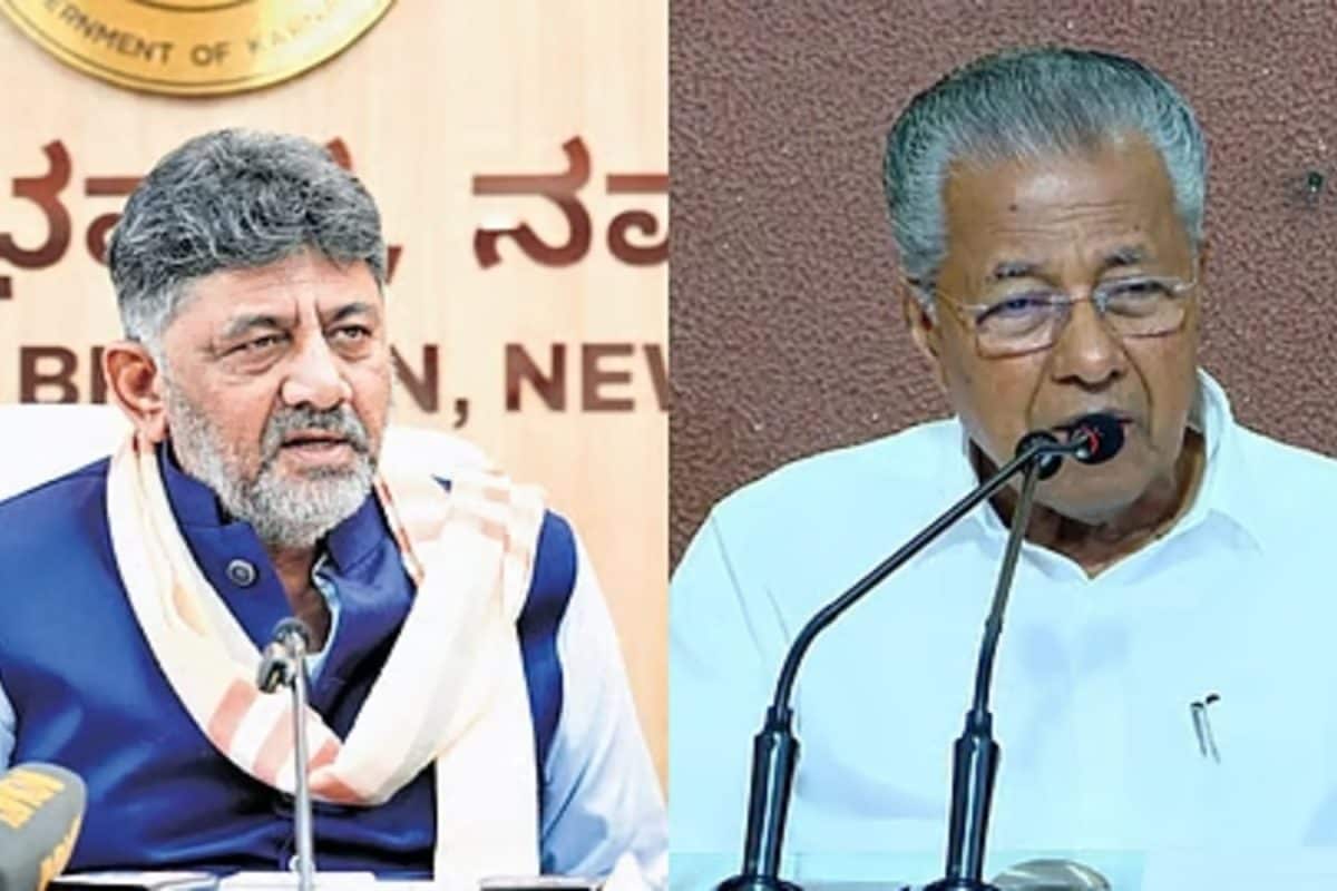 ‘Kerala CM Is Playing Politics’: Shivakumar Hits Out At Vijayan Over Bengaluru Demolition Drive ‘Kerala CM Is Playing Politics’: Shivakumar Hits Out At Vijayan Over Bengaluru Demolition Drive