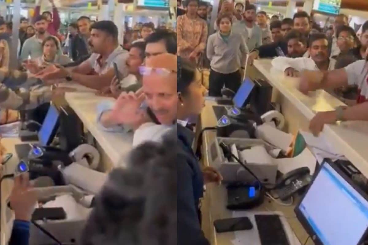 ‘Muh Khol, Jawab De’ To ’…Neeche Se Blood Gir Raha’ — IndiGo Passengers Fly Off The Handle Amid Cancellations