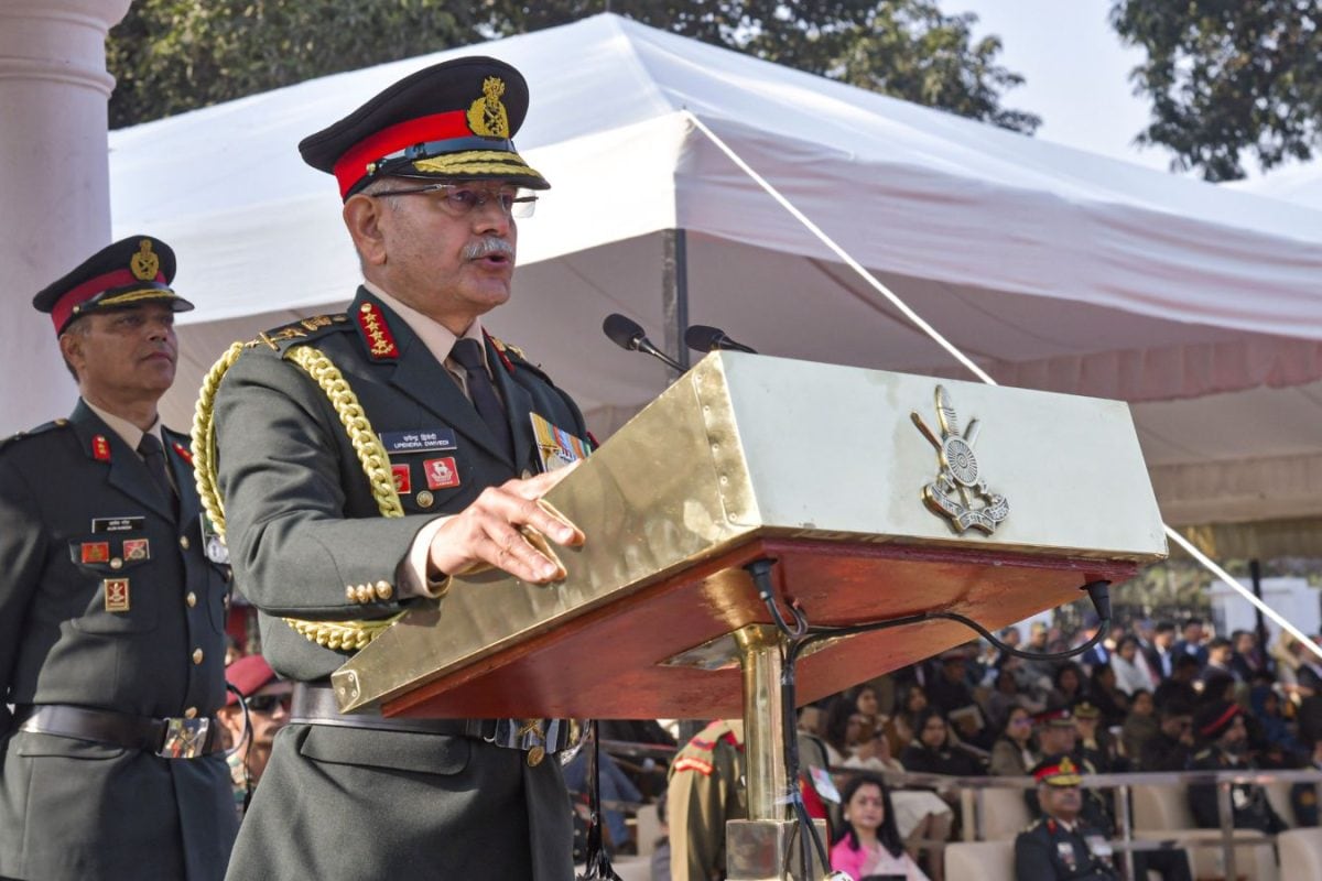 Army Chief Gen Dwivedi Performs Push-Ups With Young Officers At IMA Passing Out Parade | Video