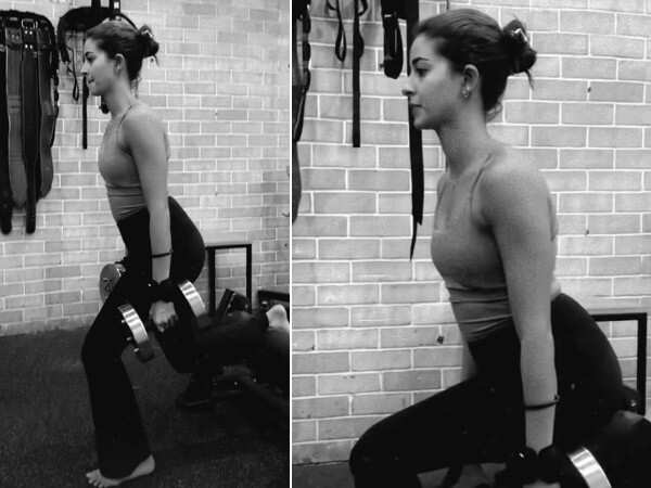 Ananya Panday Turns Up The Heat at The Gym With Bulgarian Split Squats Ananya Panday Turns Up The Heat at The Gym With Bulgarian Split Squats