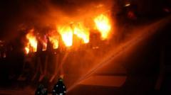 Turkish car ferry damaged in strike at Ukrainian port Turkish car ferry damaged in strike at Ukrainian port