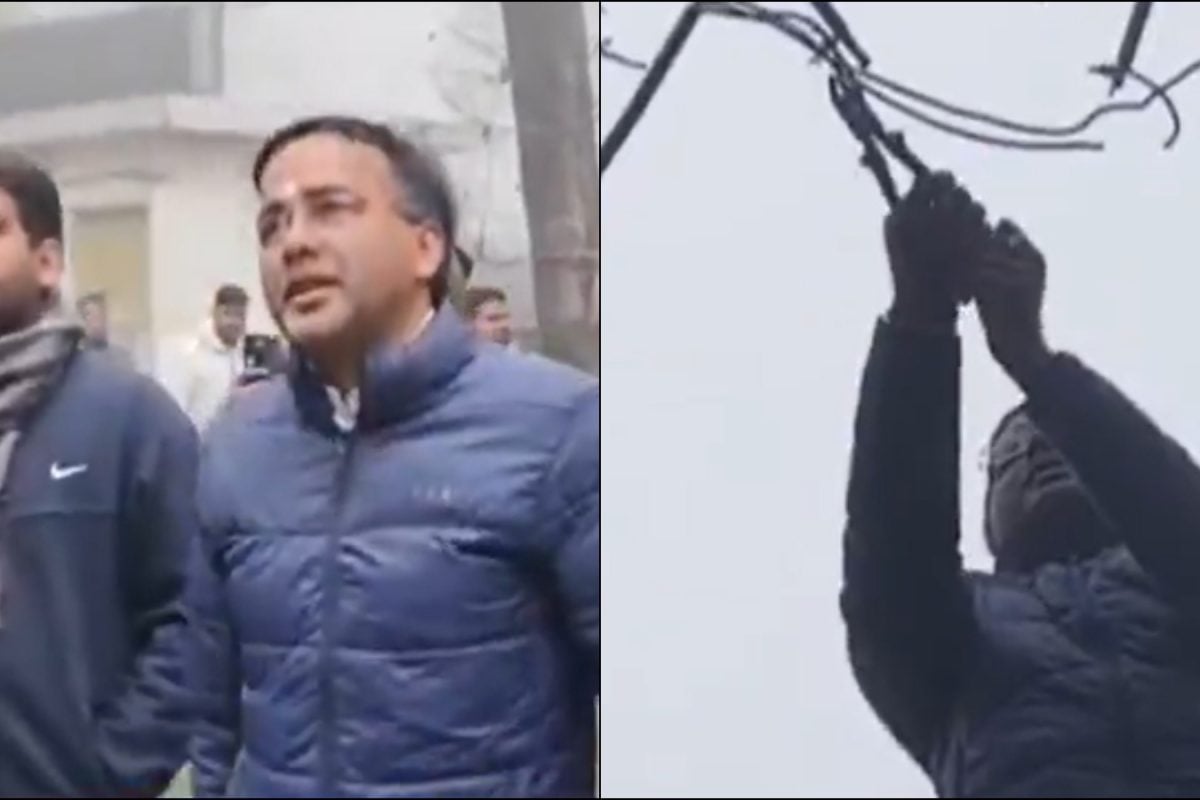 Haridwar Congress MLA, Annoyed By Power Cuts, Climbs Poles To Cut Electricity To Officials’ Houses