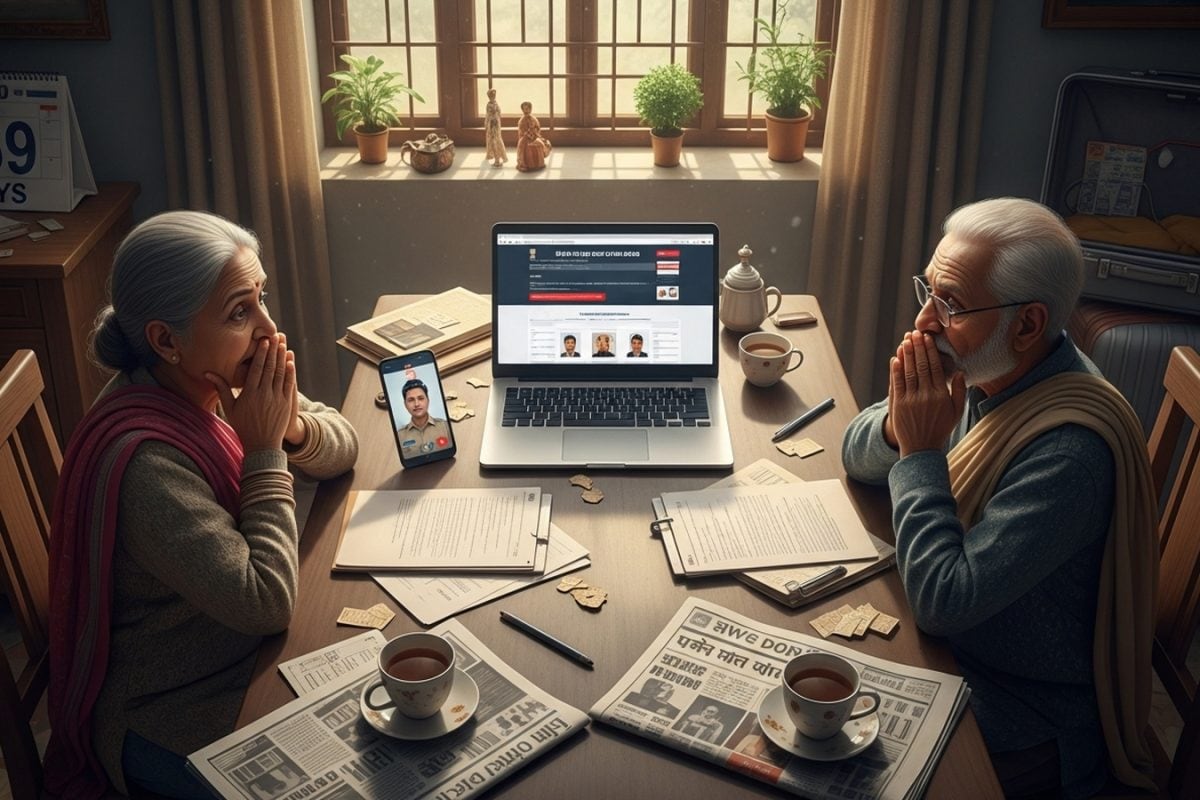 Retired UPPCL Official, Wife Duped Of ₹53 Lakh In 69-Day ‘Digital Arrest’ Scam In Kanpur